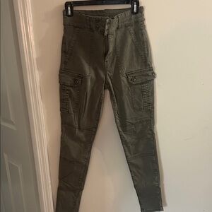 American Eagle Outfitters Khaki Cargo Pants